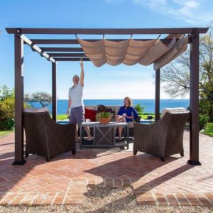 wood gazebo