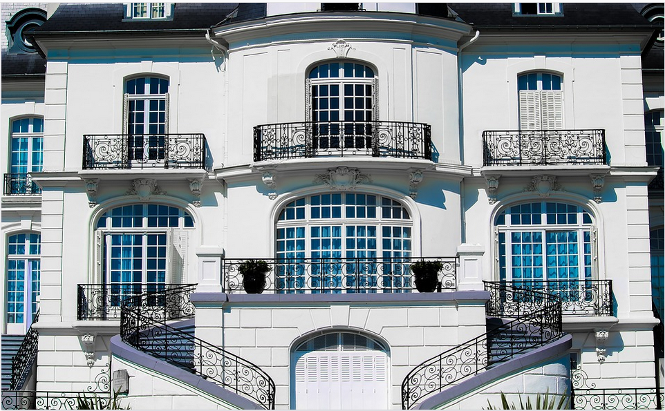 a luxury apartment